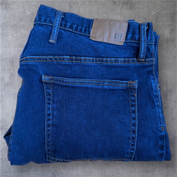 GAP Men’s Standard Fit Denim in Resin Rinse. Size 36x30. - Picture 2 of 8